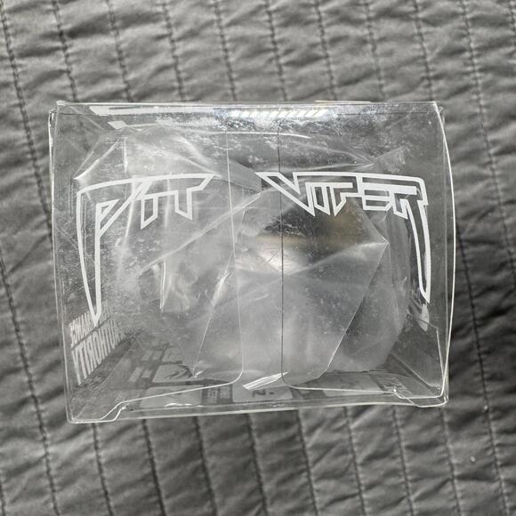 Pit Viper Wrap Around POLARIZED Black Lens Speckle Sunglasses Authentic Gold - Picture 3 of 5